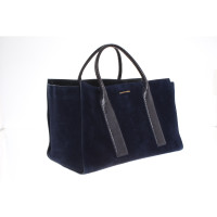 Dsquared2 Shopper aus Wildleder in Blau