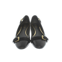 Ralph Lauren Slippers/Ballerinas Leather in Black