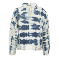 Msgm Jacke/Mantel aus Baumwolle in Blau