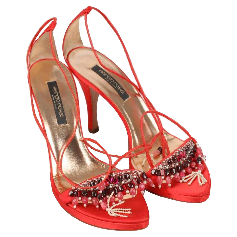Sergio Rossi Sandals with pearls