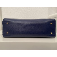 Furla Handtasche aus Leder in Blau