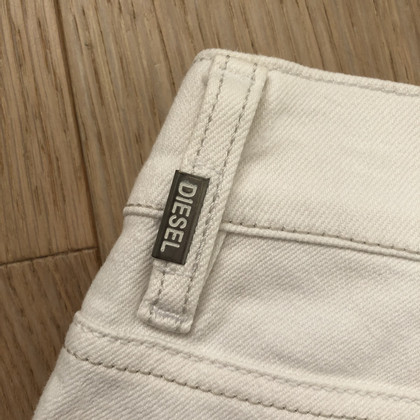 Diesel Jeans en Coton en Blanc
