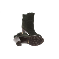 L'autre Chose Ankle boots Suede in Green
