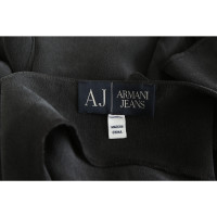 Armani Jeans Kleid aus Seide in Schwarz