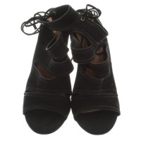 Aquazzura Black Sandals