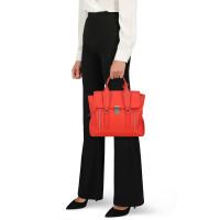 3.1 Phillip Lim Pashli Medium Satchel aus Leder in Rot