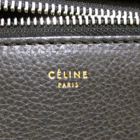 Céline Edge Bag aus Leder in Schwarz