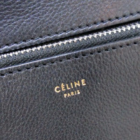 Céline Edge Bag aus Leder in Schwarz