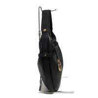 Salvatore Ferragamo Handtasche aus Leder in Schwarz