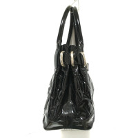 Burberry Shoulder bag Patent leather in Black