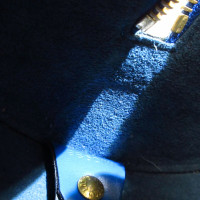 Louis Vuitton Soufflot aus Leder in Blau
