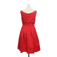 Carven Dress Cotton in Red