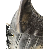 Tosca Blu Shoulder bag Leather in Black
