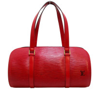 Louis Vuitton Soufflot aus Leder in Rot