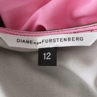 Diane Von Furstenberg Abito avvolgente in multicolor