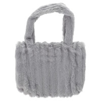 Blumarine Handtasche aus Leder in Grau
