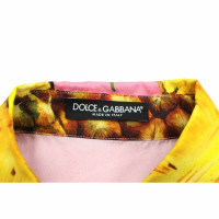 Dolce & Gabbana Oberteil aus Seide in Rosa / Pink
