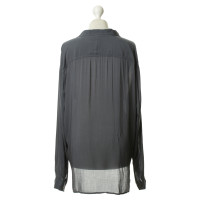 James Perse Blouse in blue grey