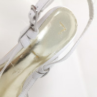 Steve Madden Sandalen aus Leder in Weiß