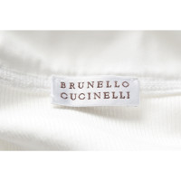 Brunello Cucinelli Oberteil in Weiß
