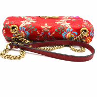 Gucci GG Marmont Flap Bag Normal in Rot