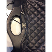 Chanel 31 Bag aus Leder in Schwarz