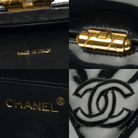 Chanel Vanity Case en Cuir verni en Noir