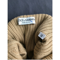 Dolce & Gabbana Maglieria in Lana in Ocra