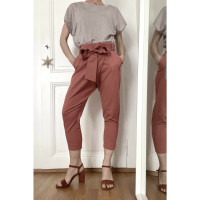 Cos Trousers Viscose in Nude