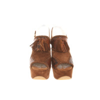 Ash Sandals Leather in Brown
