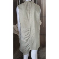 Rick Owens Kleid aus Baumwolle in Creme