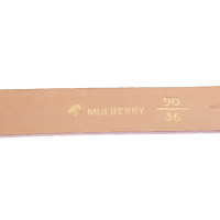 Mulberry Gürtel aus Leder in Violett