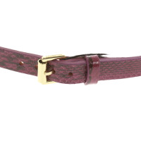 Mulberry Gürtel aus Leder in Violett