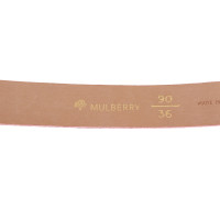 Mulberry Gürtel aus Leder in Fuchsia