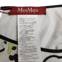 Max Mara Silk dress with print pattern