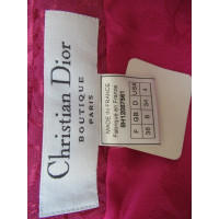 Christian Dior Anzug aus Wolle in Fuchsia