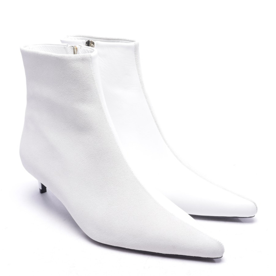 Anine Bing Ankle boots Leather in Cream