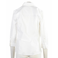 Carolina Herrera Top en Coton en Blanc