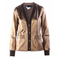 Marc By Marc Jacobs Jacke/Mantel aus Wolle in Gold