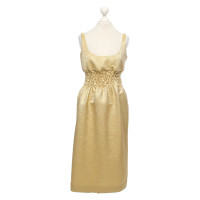 Emilia Wickstead  Kleid in Gold