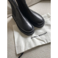 Isabel Marant Stiefeletten aus Leder in Schwarz