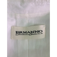 Ermanno Scervino Blazer aus Baumwolle in Weiß