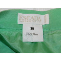Escada Suit Silk in Turquoise