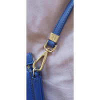 Trussardi Shoulder bag Leather in Blue