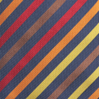 Hermès Krawatte mit Streifen