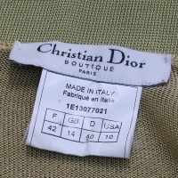 Christian Dior Breiwerk Viscose in Groen