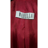 Marella Anzug aus Wolle in Rot