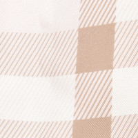 Burberry Zijden sjaal met geruite patroon