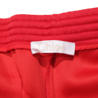 Chloé Trousers in Red