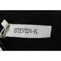 Steven-K Bovenkleding Suède in Zwart